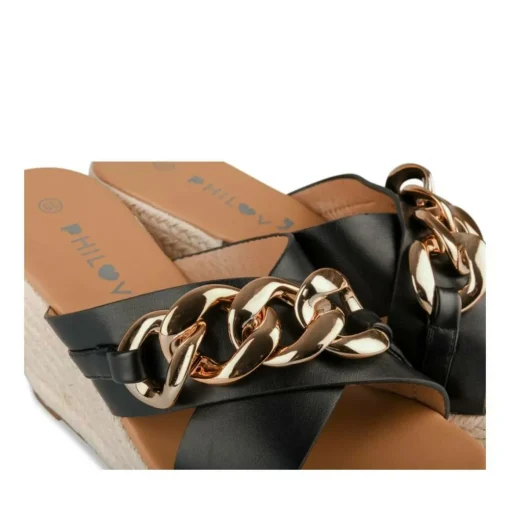 Slippers ZWART