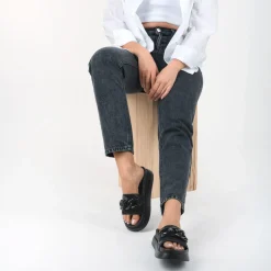 Slippers ZWART