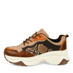 Sneakers KASTANJEBRUIN
