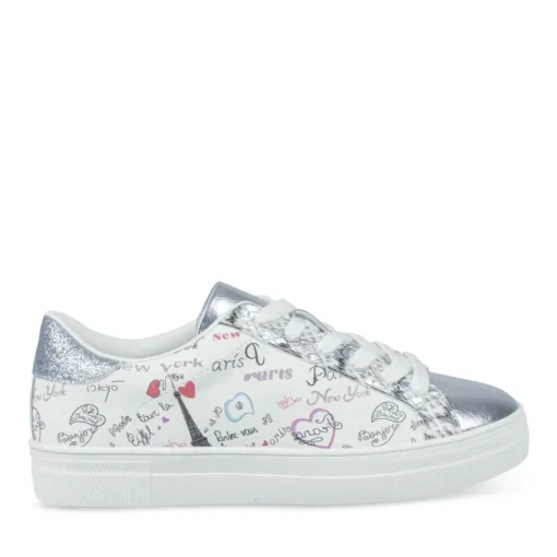 Sneakers ZILVER