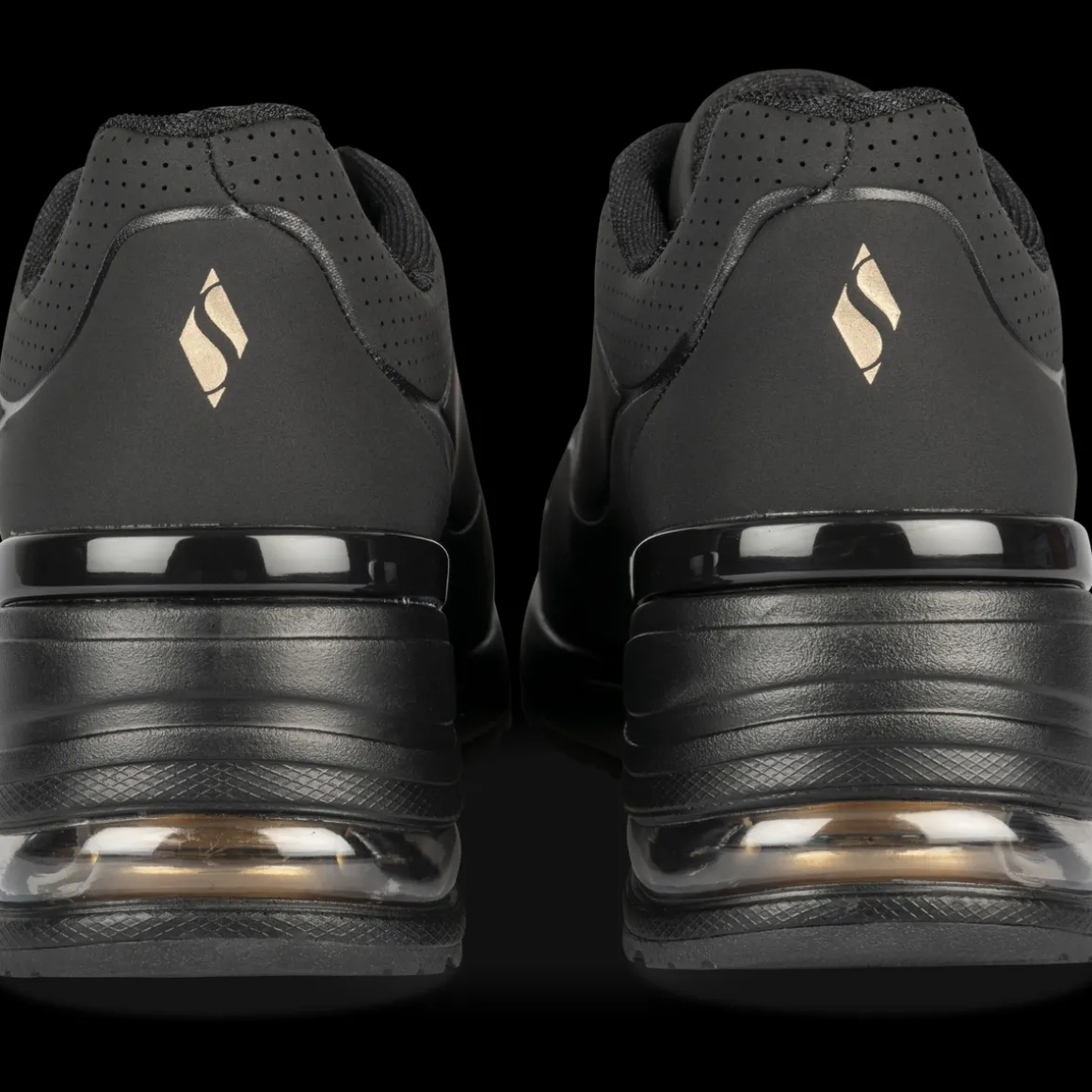 Sneakers ZWART SKECHERS MILLION AIR