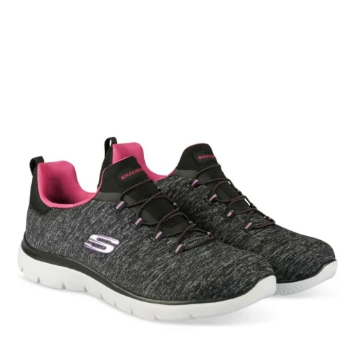 Sneakers ZWART SKECHERS Summits Quick Getaway