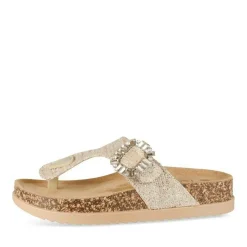 Teenslippers BEIGE MERRY SCOTT