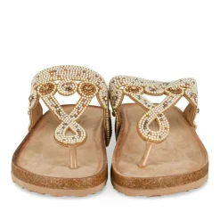 Teenslippers BEIGE MERRY SCOTT