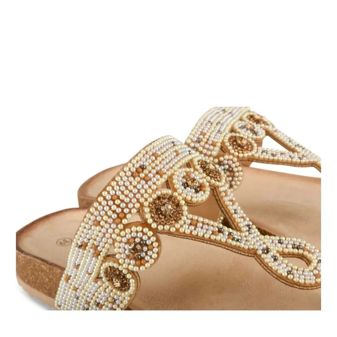 Teenslippers BEIGE MERRY SCOTT