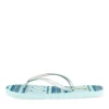 Teenslippers BLAUW