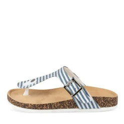 Teenslippers BLAUW