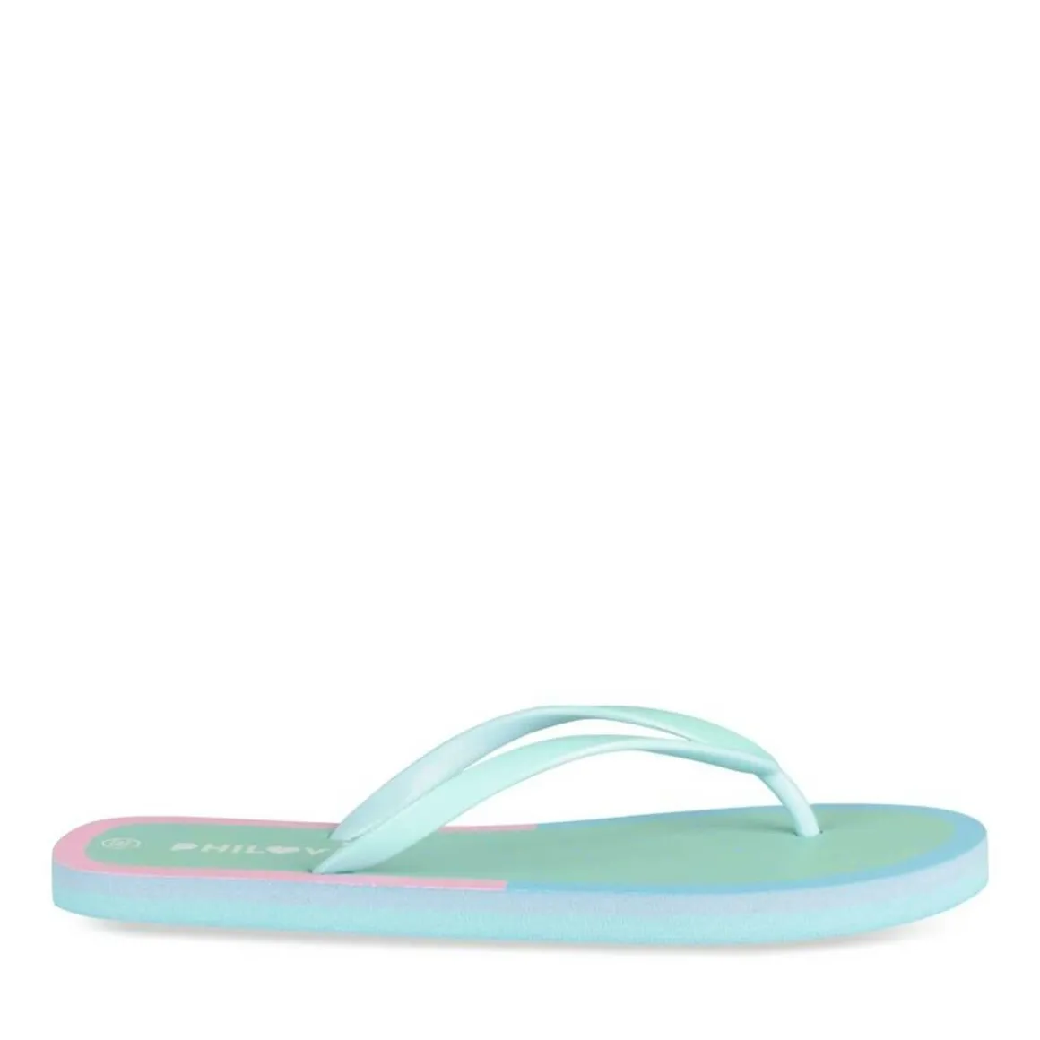 Teenslippers BLAUW