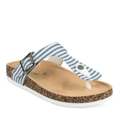 Teenslippers BLAUW