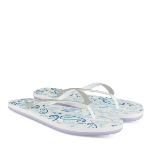 Teenslippers BLAUW
