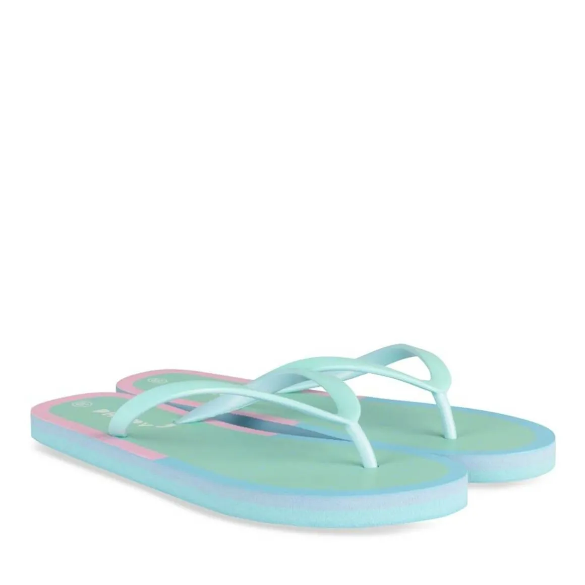 Teenslippers BLAUW