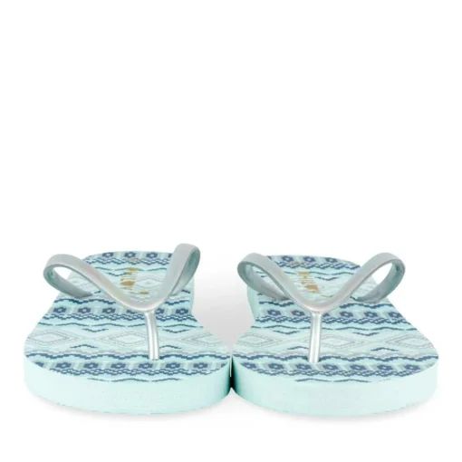 Teenslippers BLAUW