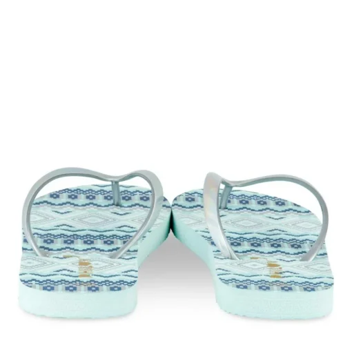 Teenslippers BLAUW