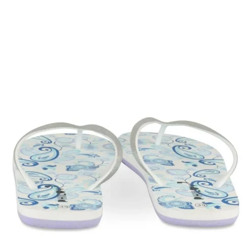 Teenslippers BLAUW