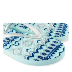 Teenslippers BLAUW