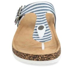Teenslippers BLAUW