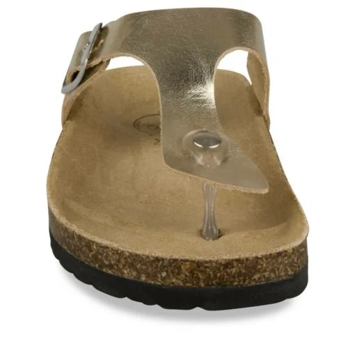 Teenslippers GOUD