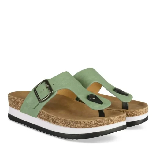 Teenslippers GROEN MERRY SCOTT