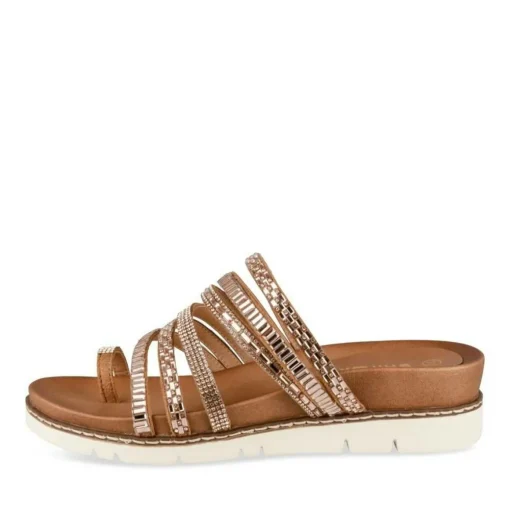 Teenslippers KASTANJEBRUIN PHILOV