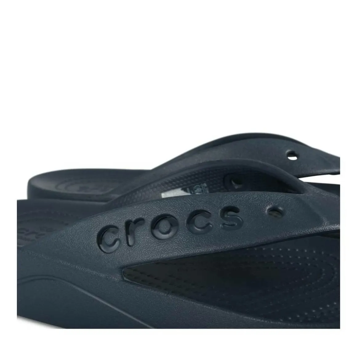 Teenslippers NAVY CROCS Baya Plateform Flip
