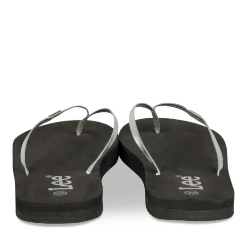 Teenslippers ZILVER