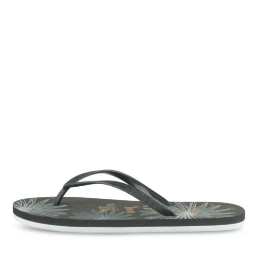 Teenslippers ZWART