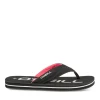 Teenslippers ZWART