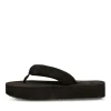 Teenslippers ZWART
