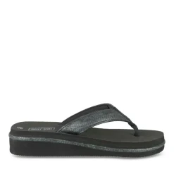 Teenslippers ZWART