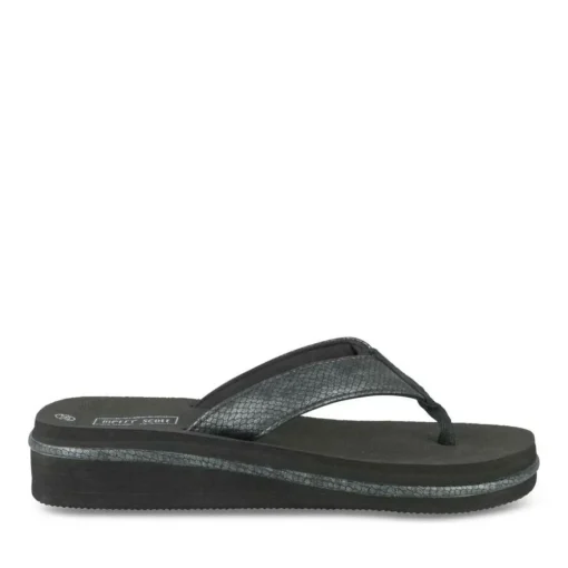Teenslippers ZWART