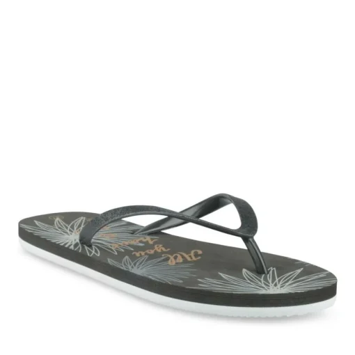Teenslippers ZWART
