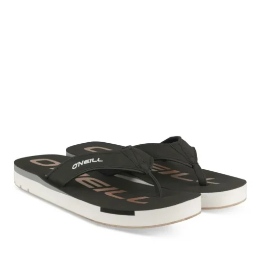 Teenslippers ZWART