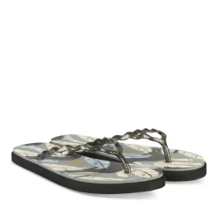 Teenslippers ZWART
