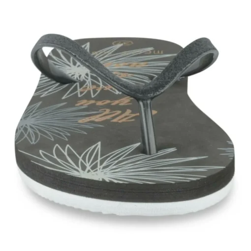 Teenslippers ZWART