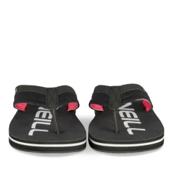 Teenslippers ZWART