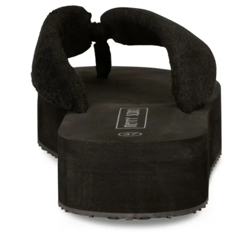 Teenslippers ZWART
