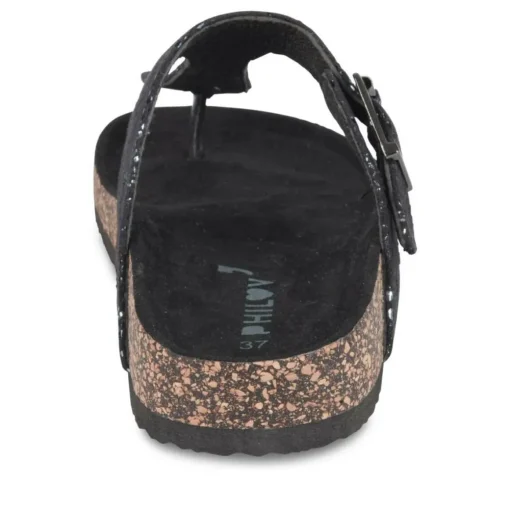 Teenslippers ZWART