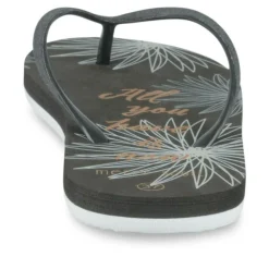 Teenslippers ZWART