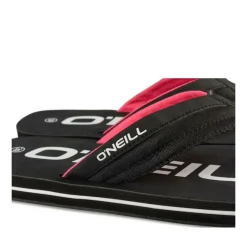 Teenslippers ZWART