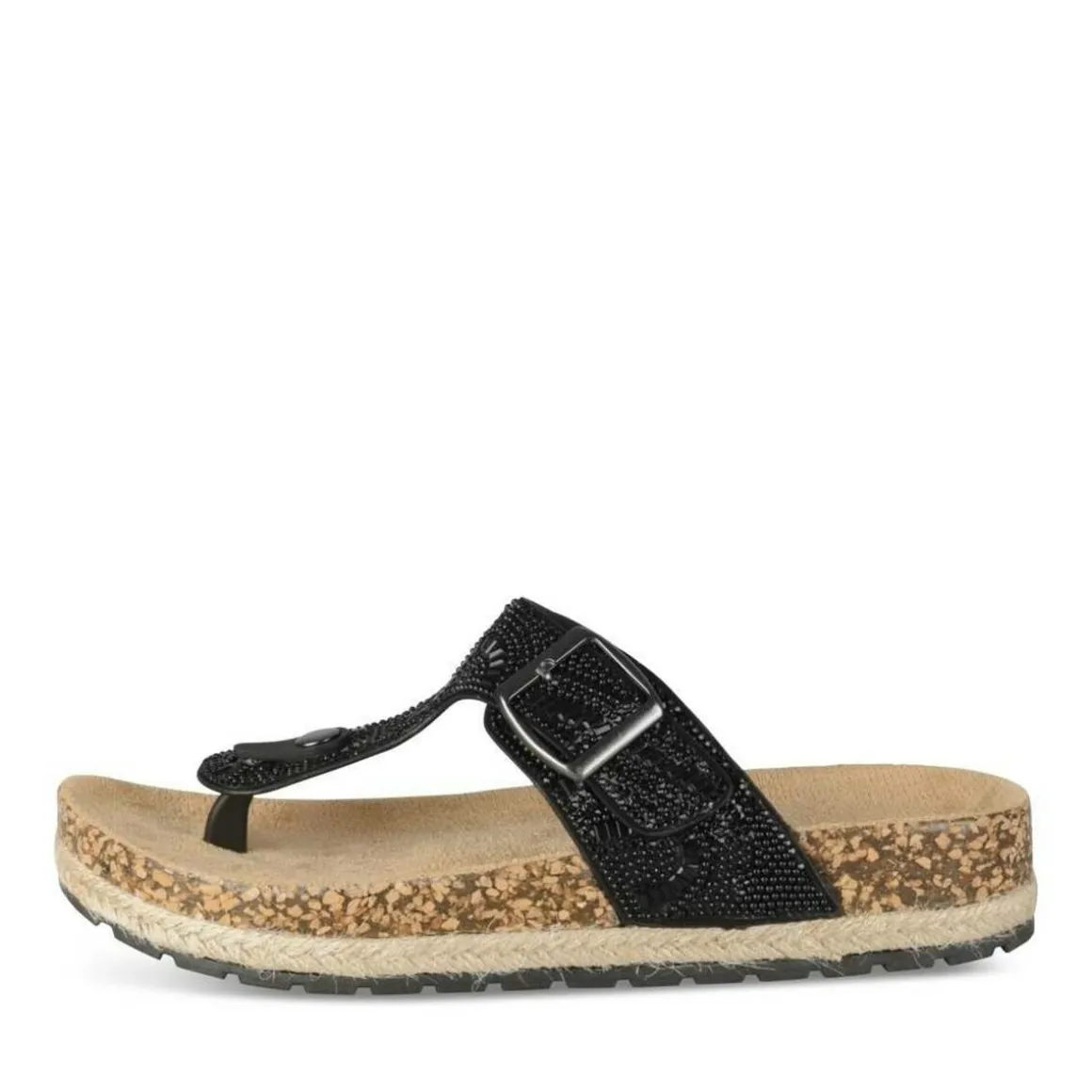 Teenslippers ZWART MERRY SCOTT
