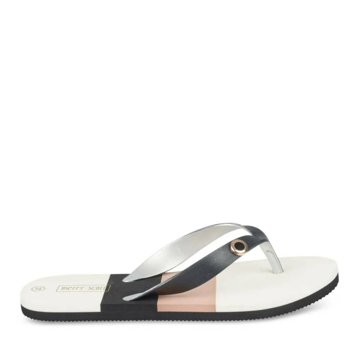 Teenslippers ZWART MERRY SCOTT