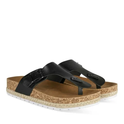 Teenslippers ZWART MERRY SCOTT