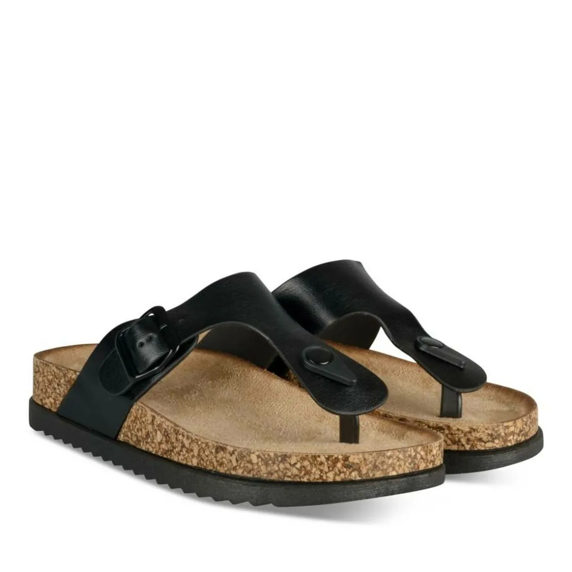 Teenslippers ZWART MERRY SCOTT