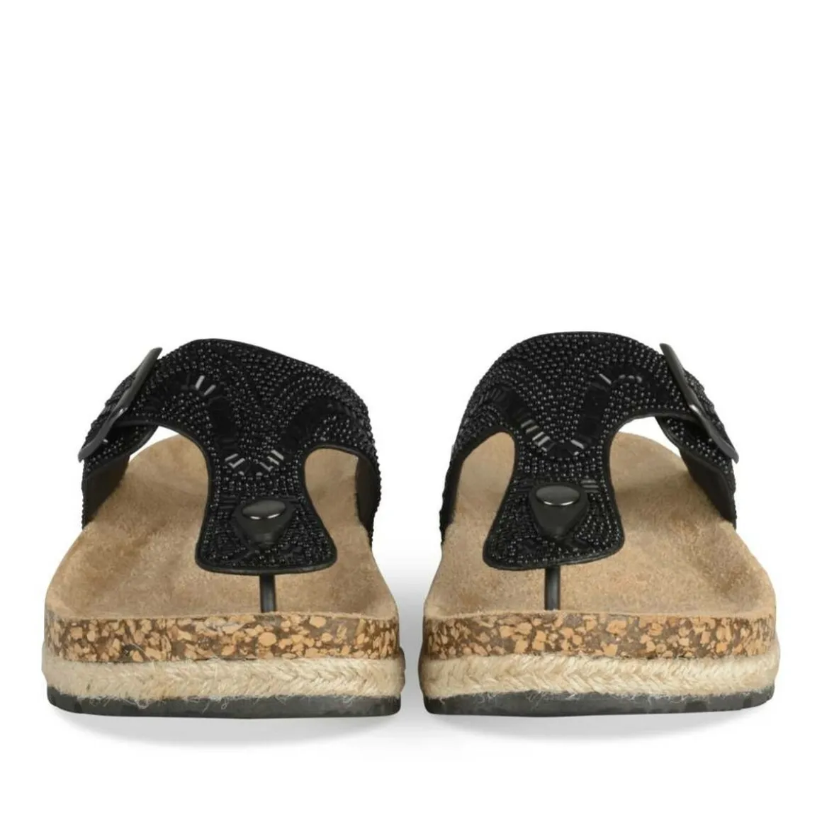 Teenslippers ZWART MERRY SCOTT