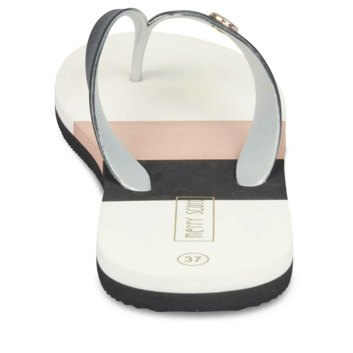 Teenslippers ZWART MERRY SCOTT