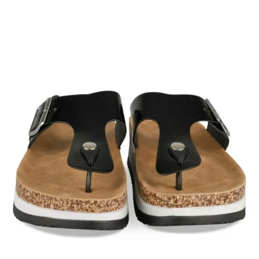 Teenslippers ZWART MERRY SCOTT