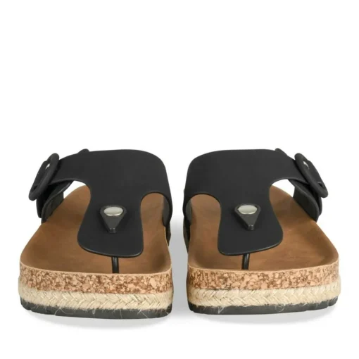 Teenslippers ZWART MERRY SCOTT