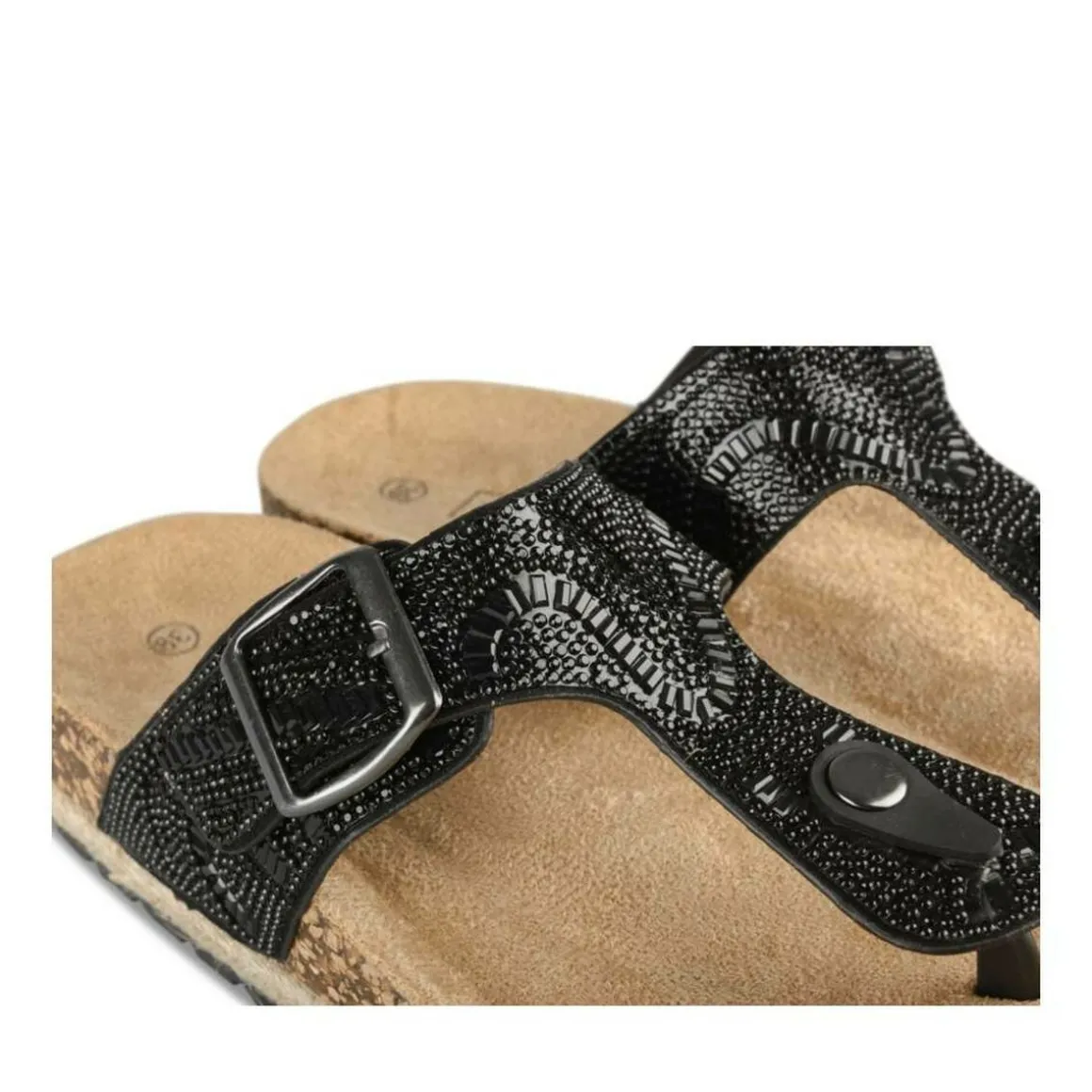 Teenslippers ZWART MERRY SCOTT