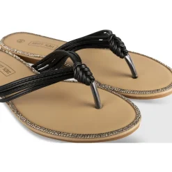 Teenslippers ZWART MERRY SCOTT
