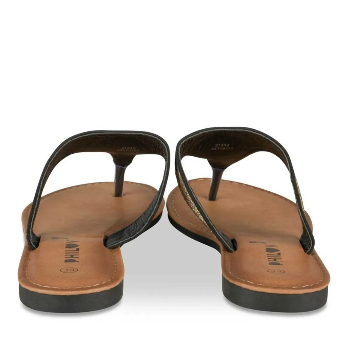 Teenslippers ZWART PHILOV